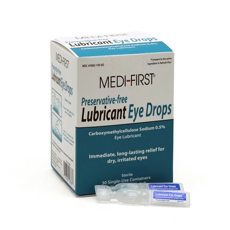 Medique Products Lubricant Eye Drops For Long-Lasting Relief For Dry, Irratated Eyes 19383